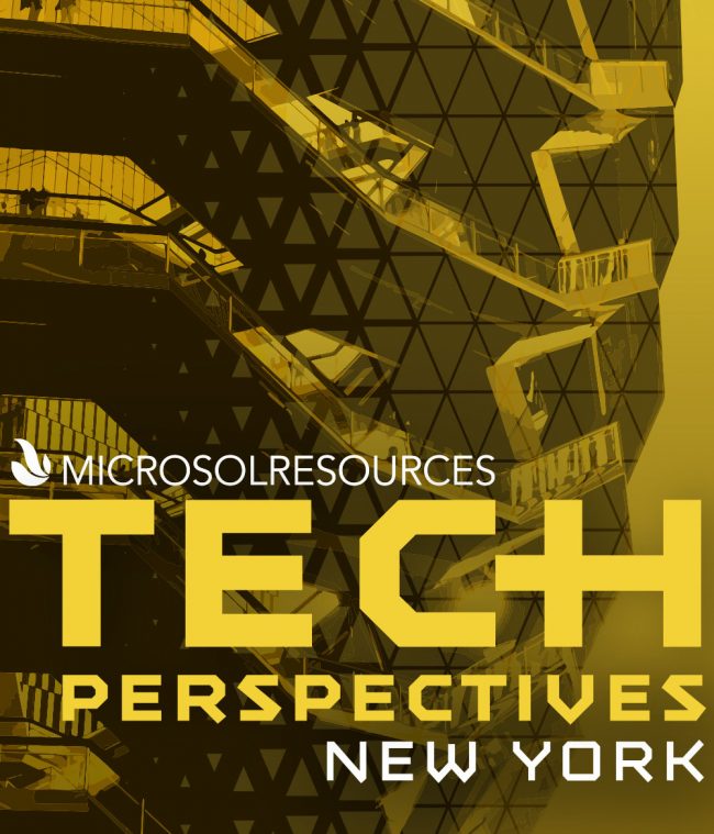 Logo designed for the Tech Perspectives New York event.