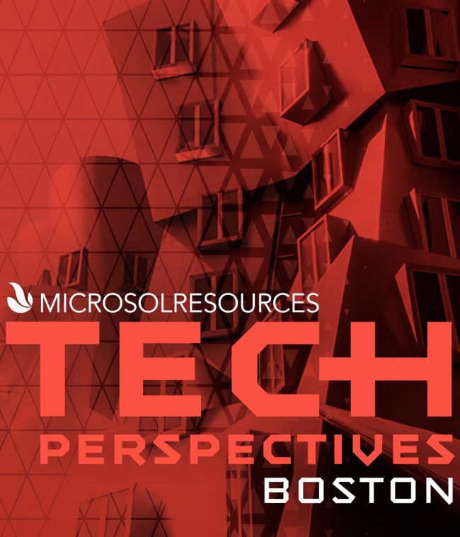 Logo designed for the Tech Perspectives Boston event.